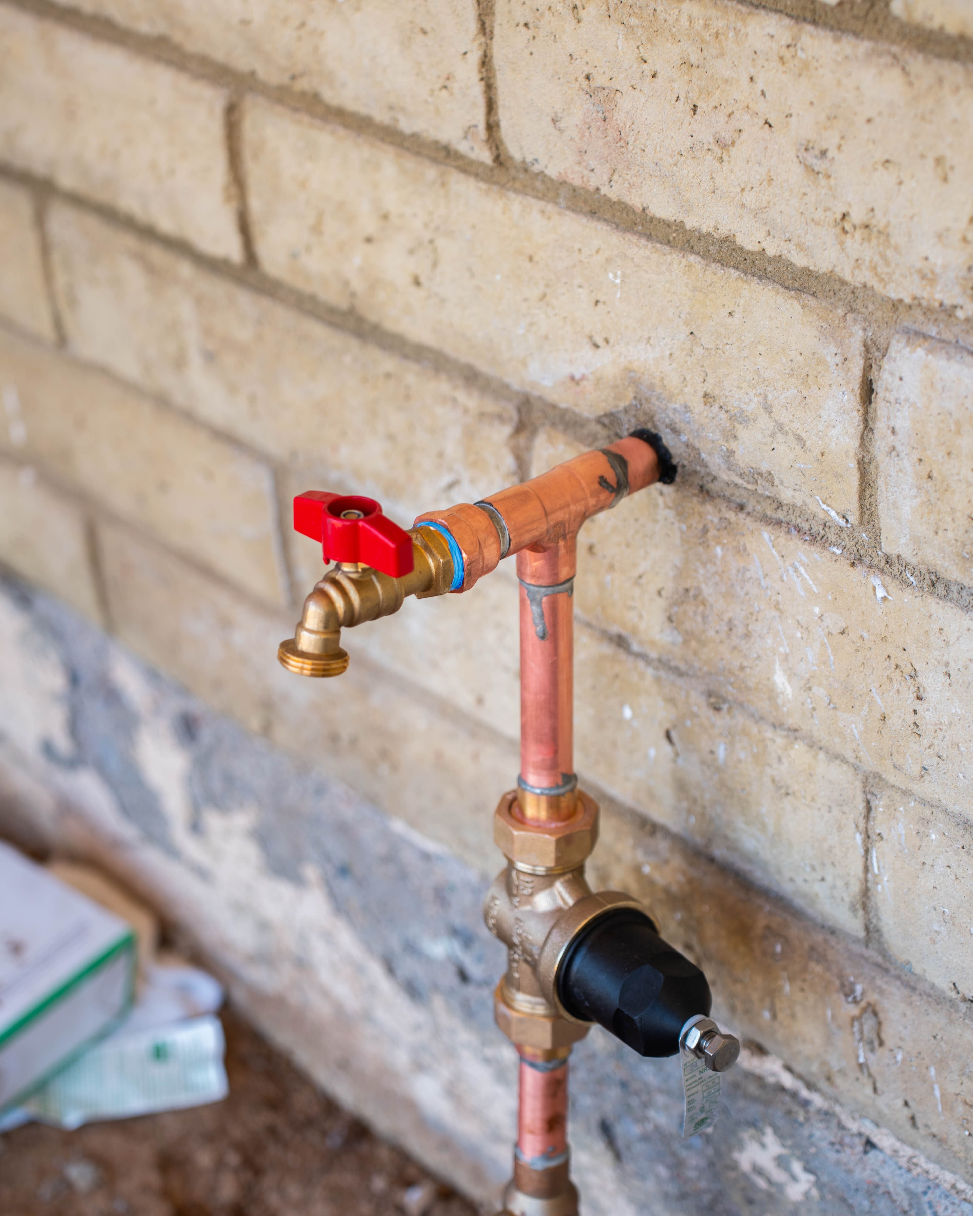 Way Cool plumber locating a hidden water leak