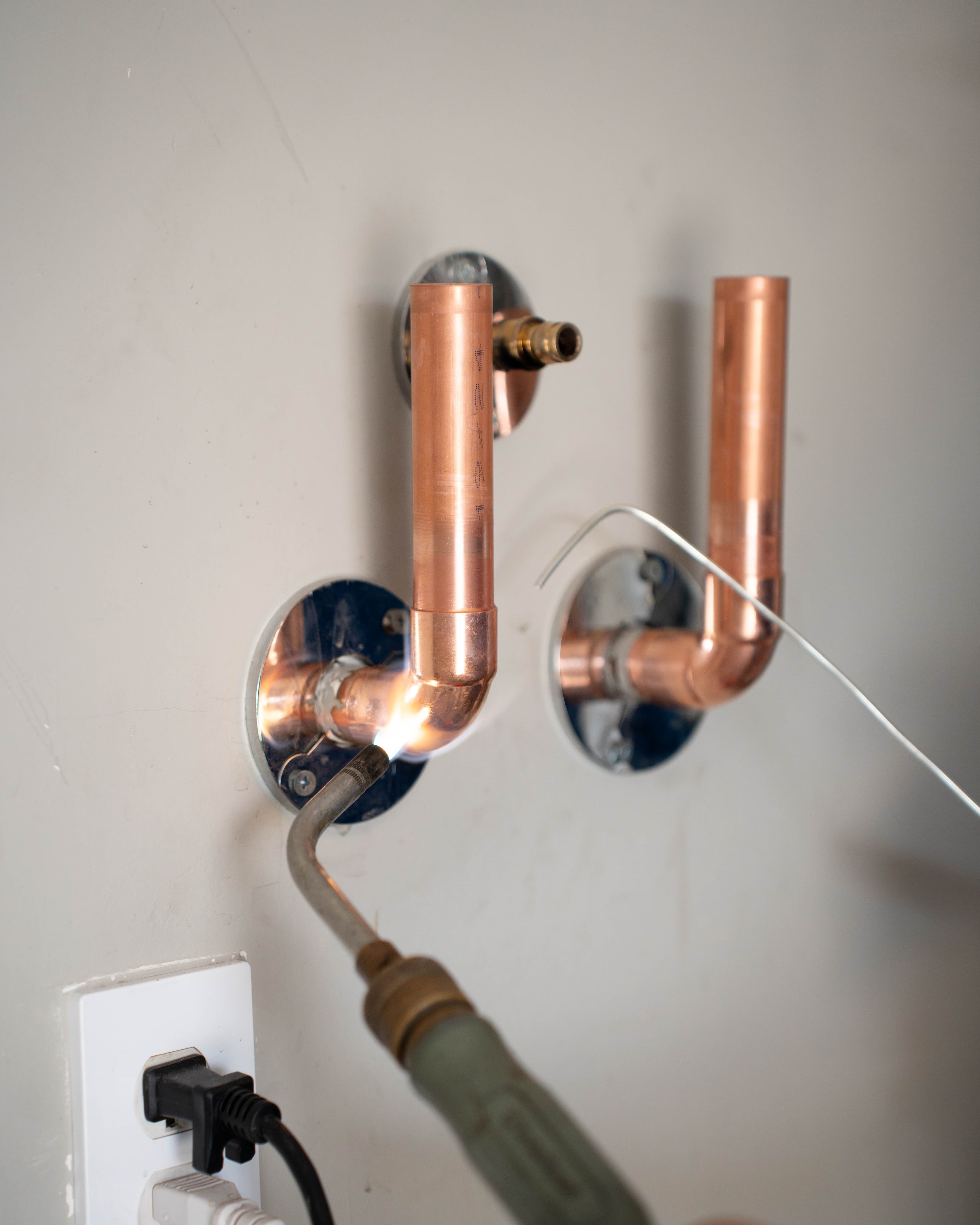 Plumbing repair in a Phoenix home